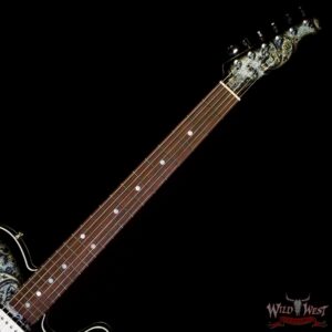 Fender Custom Shop Paul Waller Masterbuilt 1967 Telecaster Custom HH NOS Black Paisley 7.25 LBS - Image 4