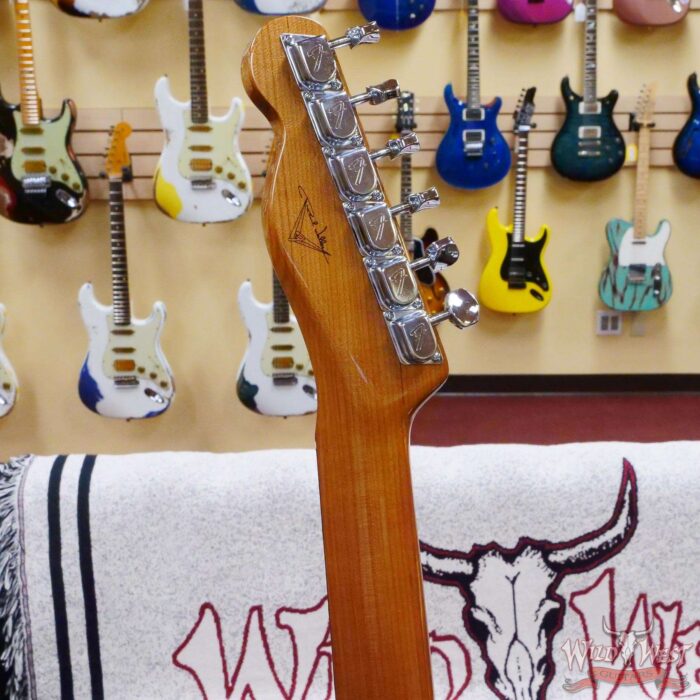 Fender Custom Shop Paul Waller Masterbuilt 1967 Telecaster Custom HH NOS Black Paisley 7.25 LBS - Image 10