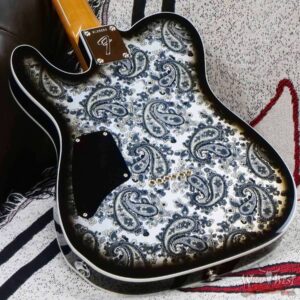 Fender Custom Shop Paul Waller Masterbuilt 1967 Telecaster Custom HH NOS Black Paisley 7.25 LBS - Image 11