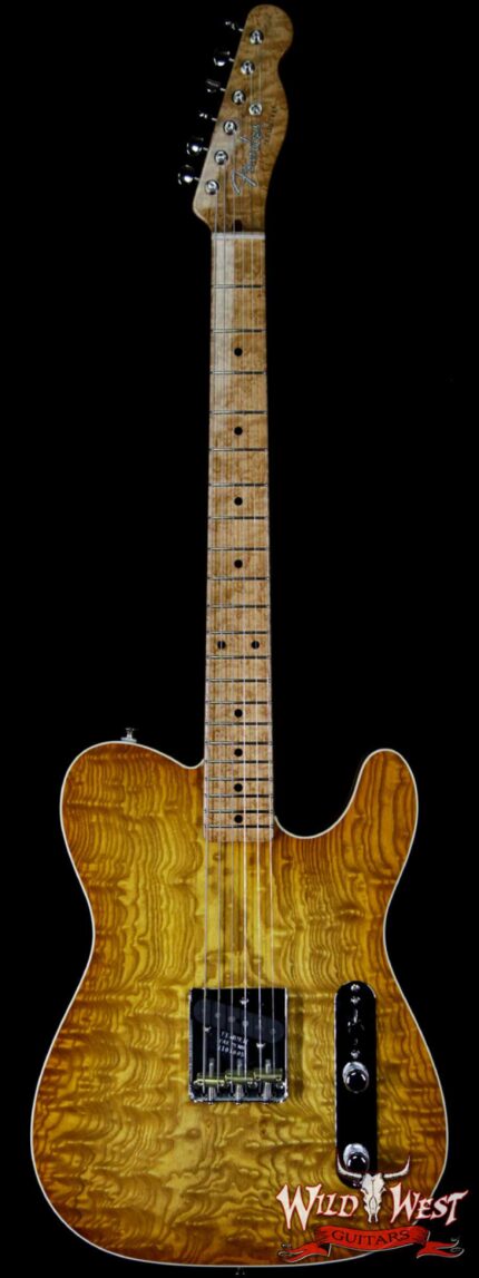 2020 NAMM Fender Custom Shop Prestige Dale Wilson Masterbuilt 1-Piece Tamo Ash Esquire NOS Honey Burst One of A Kind