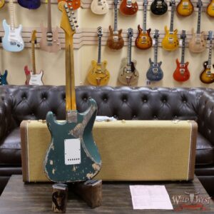 Fender Custom Shop Greg Fessler Masterbuilt 1957 Stratocaster Josefina H/W Pickups Heavy Relic Sherwood Green Metallic 7.00 LBS - Image 10