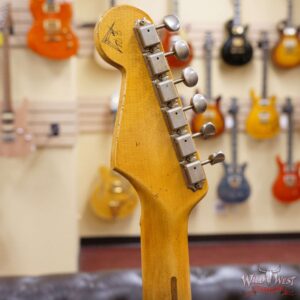 Fender Custom Shop Greg Fessler Masterbuilt 1957 Stratocaster Josefina H/W Pickups Heavy Relic Sherwood Green Metallic 7.00 LBS - Image 11