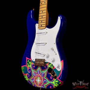 Fender Custom Shop Greg Fessler Masterbuilt Blacklight 68 Stratocaster Artwork Hand Painted by Madison Roy 7.60 LBS - Image 2