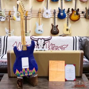Fender Custom Shop Greg Fessler Masterbuilt Blacklight 68 Stratocaster Artwork Hand Painted by Madison Roy 7.60 LBS - Image 12