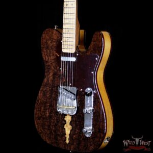 2020 NAMM Fender Custom Shop Prestige Greg Fessler Masterbuilt Birdseye Rosewood Top w/ Roasted Pine Body Telecaster NOS Natural One Of A Kind!! - Image 2