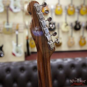 2020 NAMM Fender Custom Shop Prestige Greg Fessler Masterbuilt Birdseye Rosewood Top w/ Roasted Pine Body Telecaster NOS Natural One Of A Kind!! - Image 9