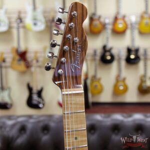 2020 NAMM Fender Custom Shop Prestige Greg Fessler Masterbuilt Birdseye Rosewood Top w/ Roasted Pine Body Telecaster NOS Natural One Of A Kind!! - Image 7