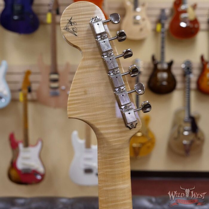 Fender Custom Shop Greg Fessler Masterbuilt 4A Quilt Maple Top Stratocaster NOS 5A Flame Maple Neck 3 Tone Sunburst - Image 10