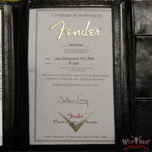 Fender Custom Shop John Cruz Masterbuilt 1957 Stratocaster Ash Heavy Relic 2 Tone Sunburst 6.85 LBS - Image 17