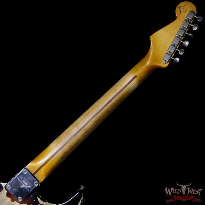 Fender Custom Shop John Cruz Masterbuilt 1957 Stratocaster Ash Heavy Relic 2 Tone Sunburst 6.85 LBS - Image 10