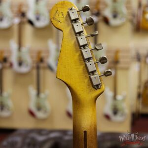 Fender Custom Shop John Cruz Masterbuilt 1957 Stratocaster Ash Heavy Relic Maple Neck Black - Image 9