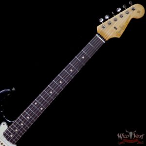 Fender Custom Shop John Cruz Masterbuilt 1961 Stratocaster Heavy Relic AAA Rosewood Slab Board Black / 3 Tone Sunburst - Image 8