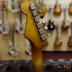 Fender Custom Shop John Cruz Masterbuilt 1963 Stratocaster Heavy Relic AAA Rosewood Fingerboard Black / 3 Tone Sunburst - Image 9