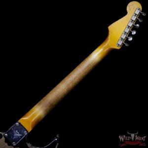 Fender Custom Shop John Cruz Masterbuilt 1963 Stratocaster Heavy Relic AAA Rosewood Fingerboard Black / 3 Tone Sunburst - Image 10