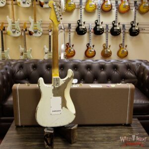 Fender Custom Shop Masterbuilt John Cruz 61 Stratocaster Heavy Relic Olympic White / 3 Tone Sunburst - Image 14
