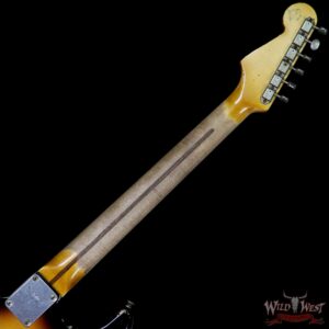 2010 Fender Custom Shop Masterbuilt John Cruz MVP Series 1960 Stratocaster Relic 3 Tone Sunburst - Image 11
