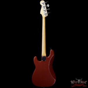 Fender Custom Shop Jason Smith Masterbuilt 60’s Precision P-Bass Relic AAA Rosewood Slab Board Indian Fire Red - Image 5
