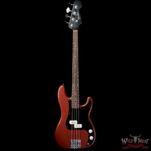 Fender Custom Shop Jason Smith Masterbuilt 60’s Precision P-Bass Relic AAA Rosewood Slab Board Indian Fire Red - Image 4