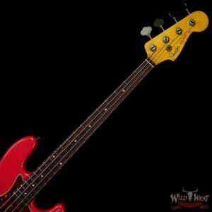 Fender Custom Shop Jason Smith Masterbuilt 1962 Jazz Bass J-Bass Relic Fiesta Red - Image 4