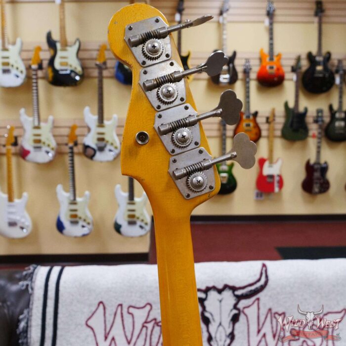 Fender Custom Shop Jason Smith Masterbuilt 1962 Jazz Bass J-Bass Relic Fiesta Red - Image 10