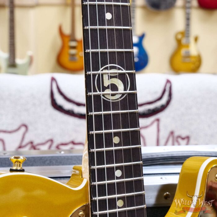 2025 Fender Custom Shop Wild West Guitars Exclusive Jason Smith Masterbuilt John 5 “Goldie” Telecaster HH NOS Frost Gold 8.00 lbs - Image 8