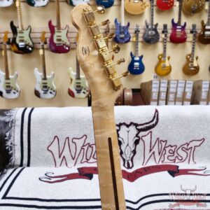 2025 Fender Custom Shop Wild West Guitars Exclusive Jason Smith Masterbuilt John 5 “Goldie” Telecaster HH NOS Frost Gold 8.00 lbs - Image 11