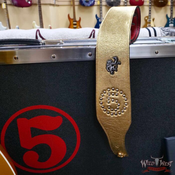 2025 Fender Custom Shop Wild West Guitars Exclusive Jason Smith Masterbuilt John 5 “Goldie” Telecaster HH NOS Frost Gold 8.00 lbs - Image 13