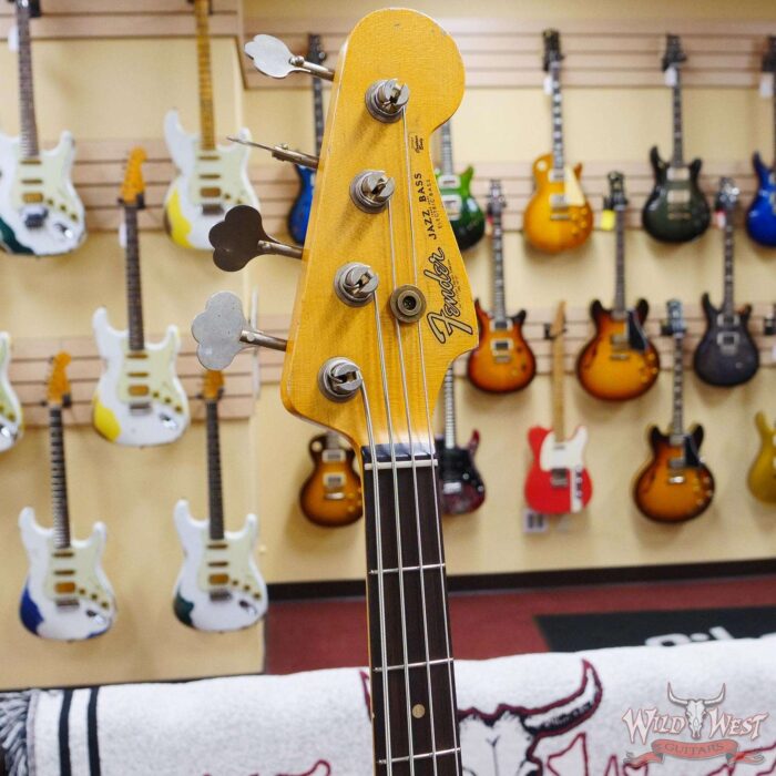 Fender Custom Shop Jason Smith Masterbuilt ‘62 J-Bass 1962 Jazz Bass Relic Black - Image 7