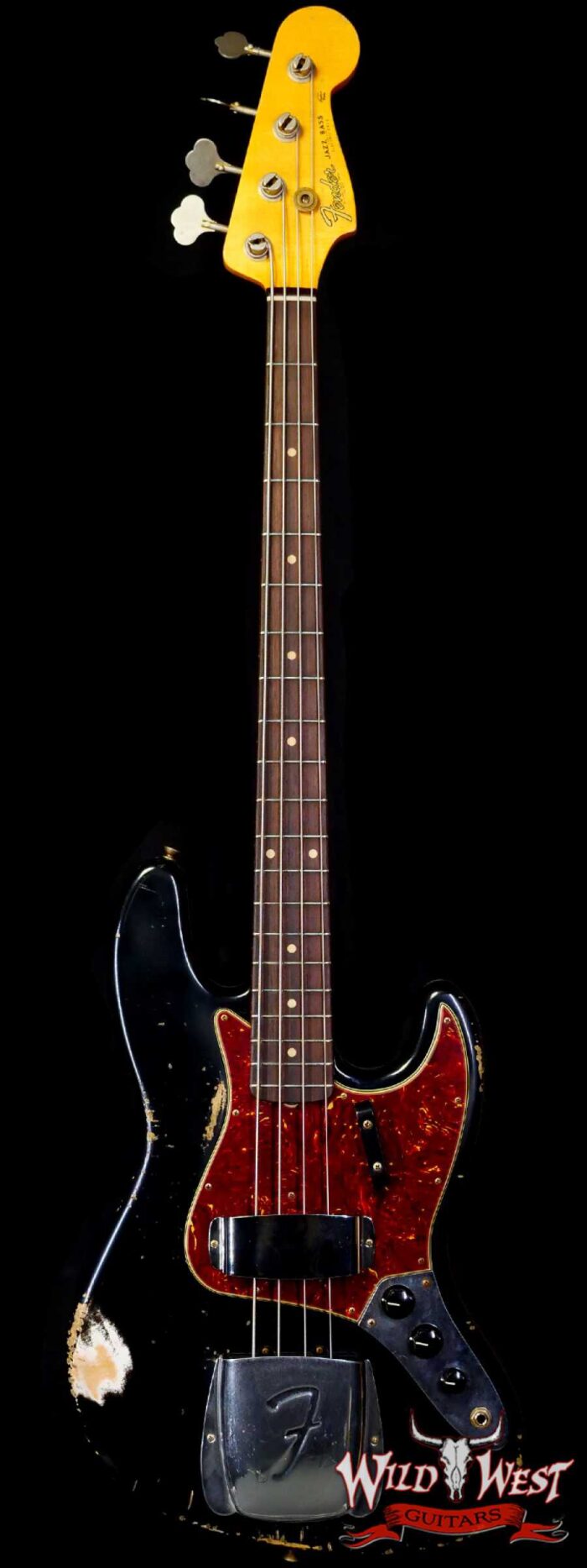 Fender Custom Shop Jason Smith Masterbuilt ‘62 J-Bass 1962 Jazz Bass Relic Black - Image 1