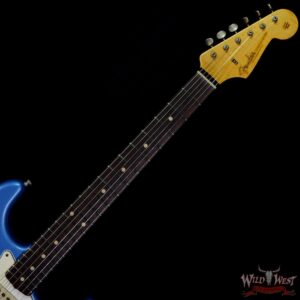 Fender Custom Shop Kyle McMillin Masterbuilt Late 50’s Stratocaster Rosewood Slab Board Hand-Wound Pickups Journeyman Relic Lake Placid Blue - Image 4