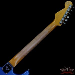 Fender Custom Shop Kyle McMillin Masterbuilt Late 50’s Stratocaster Rosewood Slab Board Hand-Wound Pickups Journeyman Relic Lake Placid Blue - Image 5