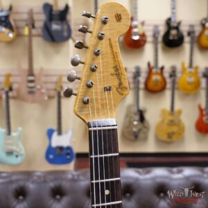 Fender Custom Shop Kyle McMillin Masterbuilt Late 50’s Stratocaster Rosewood Slab Board Hand-Wound Pickups Journeyman Relic Lake Placid Blue - Image 7