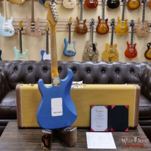 Fender Custom Shop Kyle McMillin Masterbuilt Late 50’s Stratocaster Rosewood Slab Board Hand-Wound Pickups Journeyman Relic Lake Placid Blue - Image 9