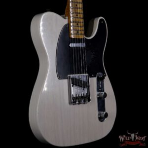 Fender Custom Shop Paul Waller Masterbuilt 1954 Telecaster Jouryman Relic with Relic Birdseye Maple Neck White Blonde - Image 4