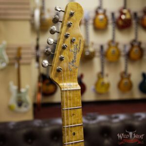 Fender Custom Shop Paul Waller Masterbuilt 1954 Telecaster Jouryman Relic with Relic Birdseye Maple Neck White Blonde - Image 8