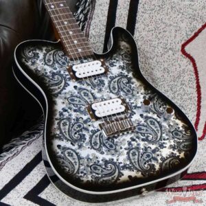 Fender Custom Shop Paul Waller Masterbuilt 1967 Telecaster Custom HH NOS Black Paisley 6.85 LBS - Image 8