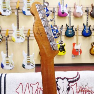 Fender Custom Shop Paul Waller Masterbuilt 1967 Telecaster Custom HH NOS Black Paisley 6.85 LBS - Image 11