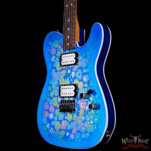 Fender Custom Shop Paul Waller Masterbuilt 1967 Telecaster Custom HH NOS Blue Floral Blue Flower 7.50 LBS - Image 2