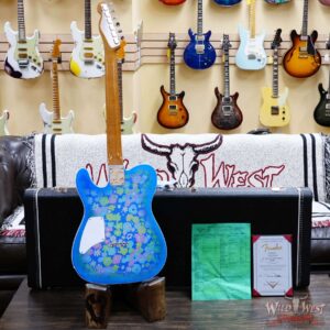 Fender Custom Shop Paul Waller Masterbuilt 1967 Telecaster Custom HH NOS Blue Floral Blue Flower 7.50 LBS - Image 9