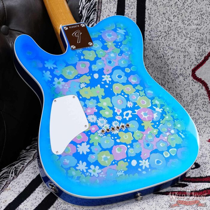 Fender Custom Shop Paul Waller Masterbuilt 1967 Telecaster Custom HH NOS Blue Floral Blue Flower 7.50 LBS - Image 11