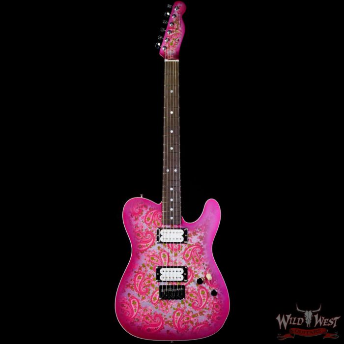 Fender Custom Shop Paul Waller Masterbuilt 1967 Telecaster Custom HH NOS Pink Paisley - Image 3