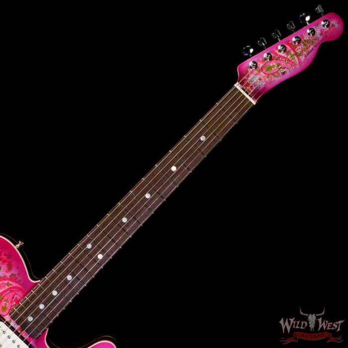 Fender Custom Shop Paul Waller Masterbuilt 1967 Telecaster Custom HH NOS Pink Paisley - Image 4