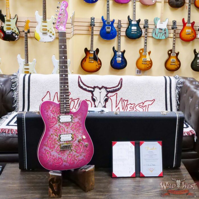 Fender Custom Shop Paul Waller Masterbuilt 1967 Telecaster Custom HH NOS Pink Paisley - Image 6
