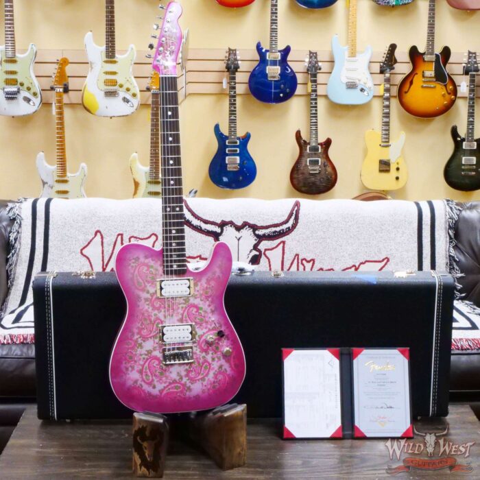 Fender Custom Shop Paul Waller Masterbuilt 1967 Telecaster Custom HH NOS Pink Paisley - Image 6
