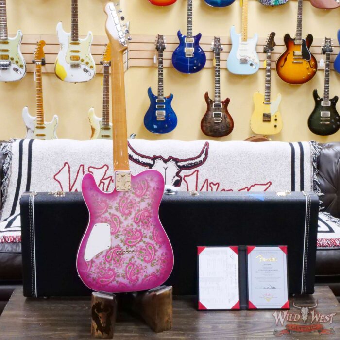 Fender Custom Shop Paul Waller Masterbuilt 1967 Telecaster Custom HH NOS Pink Paisley - Image 9