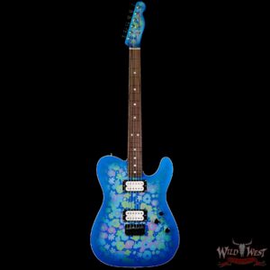 Fender Custom Shop Paul Waller Masterbuilt 1967 Telecaster Custom HH NOS Blue Floral Blue Flower 7.25 LBS - Image 3