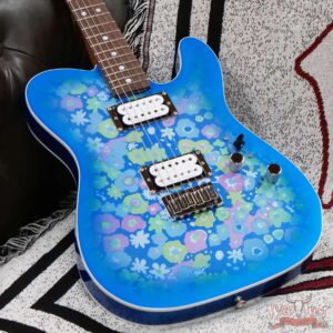 Fender Custom Shop Paul Waller Masterbuilt 1967 Telecaster Custom HH NOS Blue Floral Blue Flower 7.25 LBS - Image 8