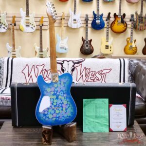 Fender Custom Shop Paul Waller Masterbuilt 1967 Telecaster Custom HH NOS Blue Floral Blue Flower 7.25 LBS - Image 9