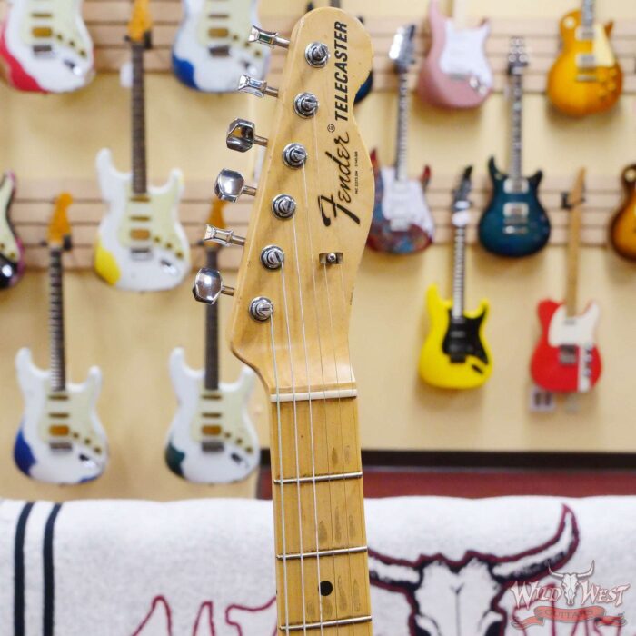 Fender Custom Shop Ron Thorn Masterbuilt 1968 Telecaster HS Maple Fingerboard Relic Black Paisley - Image 7