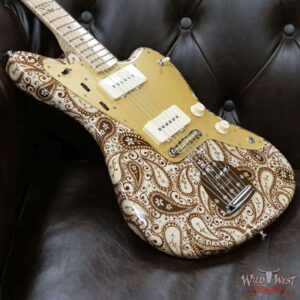 Fender Custom Shop Ron Thorn Masterbuilt Melvina Lace Jazzmaster Hand Painted by Sarah Gallenberger Josefina Hand-wound Pickups (One of A Kind) - Image 8
